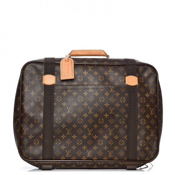Louis Vuitton Satellite 53 Brown Canvas Suitcase on SALE
