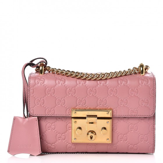 gucci padlock pink