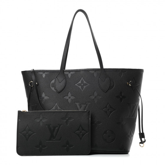 Louis Vuitton Empreinte Monogram Giant Neverfull Mm Black 719535 Fashionphile 9405