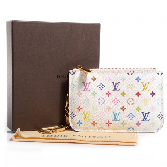 louis vuitton multicolor key pouch