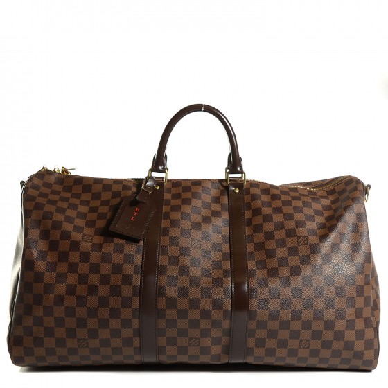 keepall 55 damier ebene