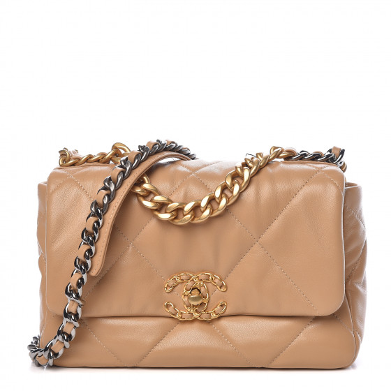 chanel beige 19