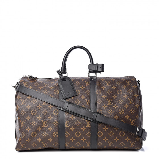 monogram macassar keepall