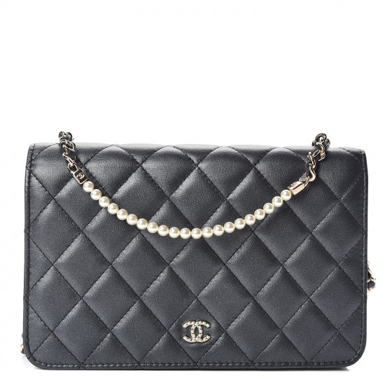 chanel mini woc with pearl strap