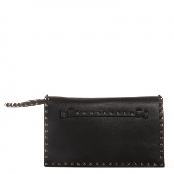 valentino clutch black