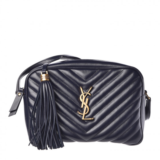 ysl lou camera bag navy