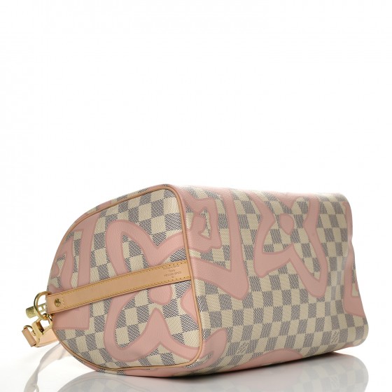 Louis Vuitton 2017 pre-owned Damier Azur Tahitienne Neverfull MM