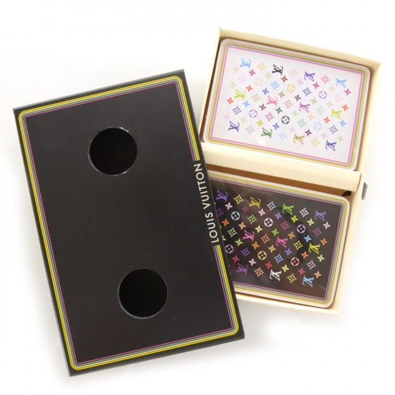 LOUIS VUITTON Monogram Multicolor Playing Cards Set of 2 102947