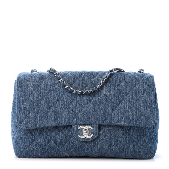 chanel denim mini