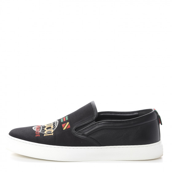 gucci dublin slip on sneakers