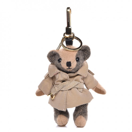 burberry teddy bear key chain