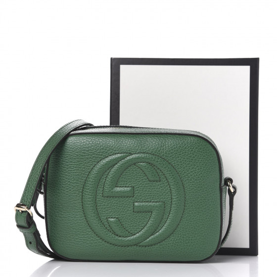 gucci soho disco bag green