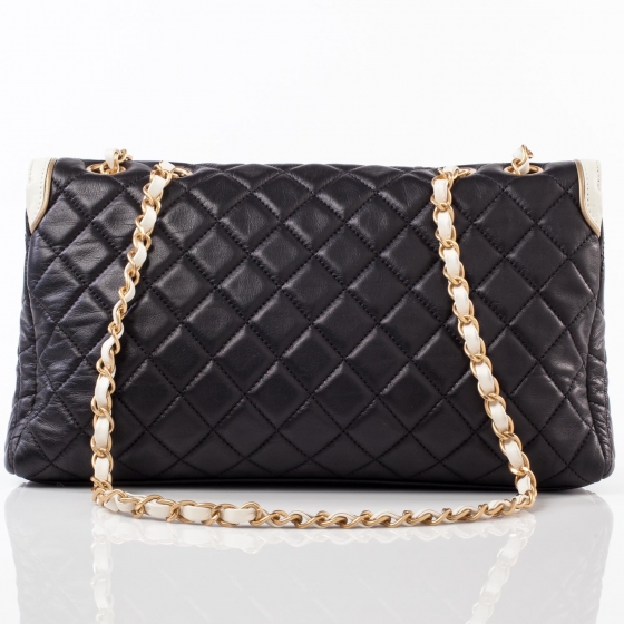 CHANEL Glazed Calfskin Mademoiselle Flap 36439