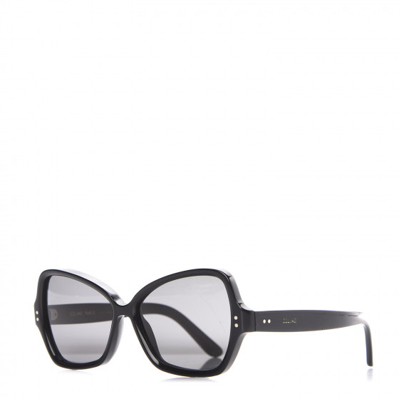 CELINE Rectangular Butterfly Sunglasses CL40075I Black 614445
