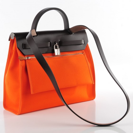 hermes herbag orange