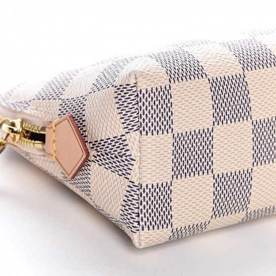 louis vuitton cosmetic pouch damier azur