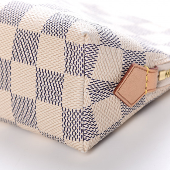 louis vuitton cosmetic pouch damier azur