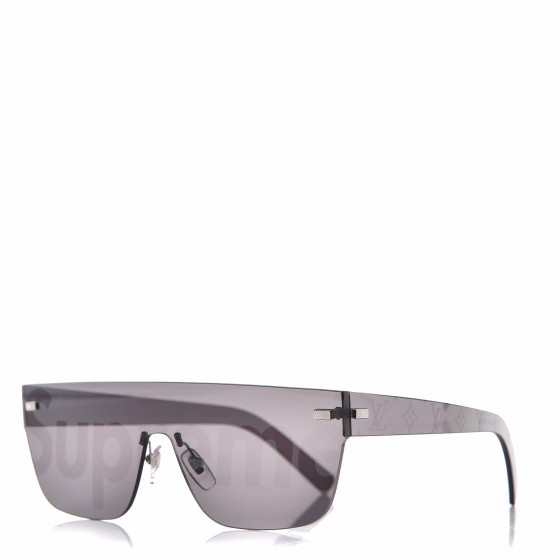 LOUIS VUITTON X SUPREME City Mask Sunglasses Coquelicot 276761