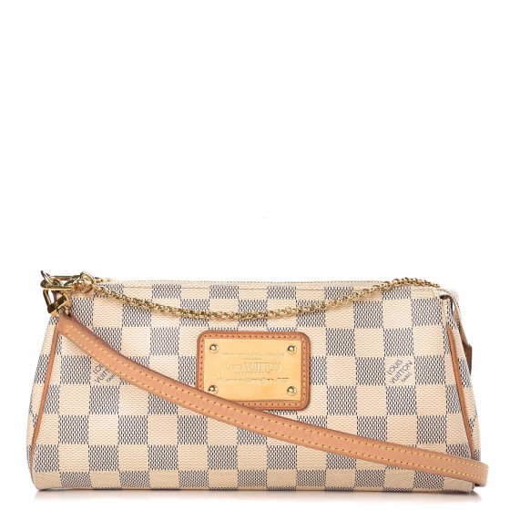 louis vuitton clutch damier azur