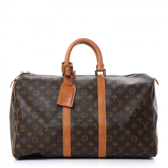 louis vuitton keepall 45 black monogram