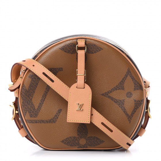 louis vuitton petite boite chapeau monogram reverse black