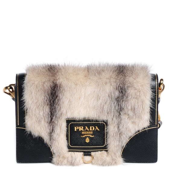 fur prada bag