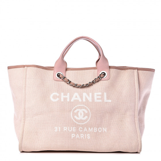 chanel deauville bag pink