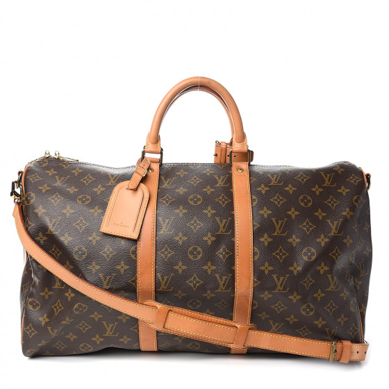 louis vuitton keepall bandouliere monogram mesh 50 black