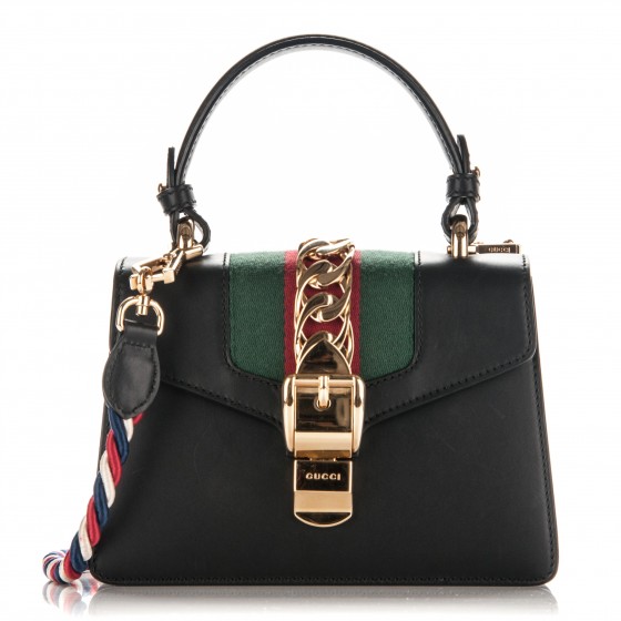 gucci mini sylvie black