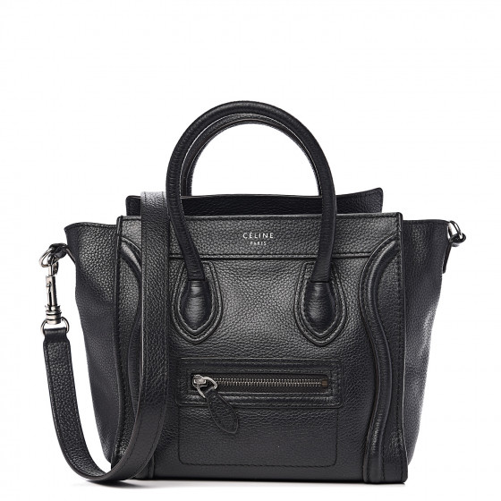 celine baby drummed calfskin nano luggage bag