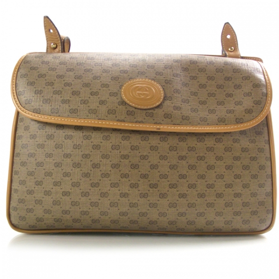 gucci monogram shoulder bag vintage