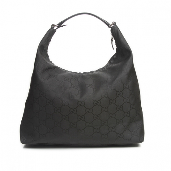 gucci black hobo