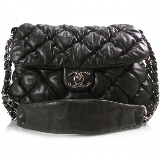 chanel bubble flap bag