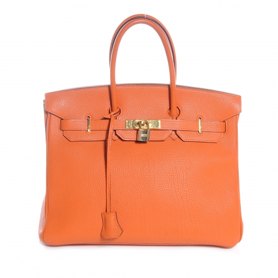 hermes birkin 35 orange togo