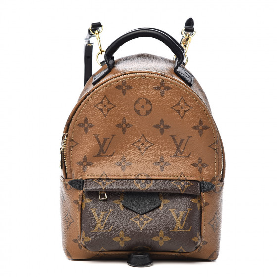 LOUIS VUITTON Reverse Monogram Palm Springs Backpack Mini 572631