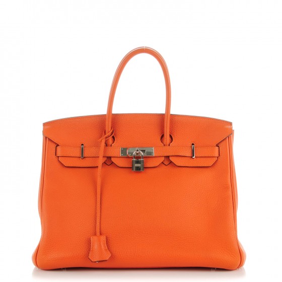 hermes birkin 35 orange togo