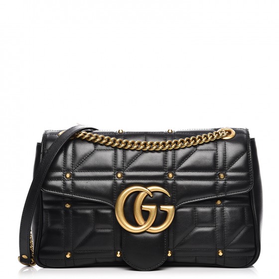 gucci marmont studded bag