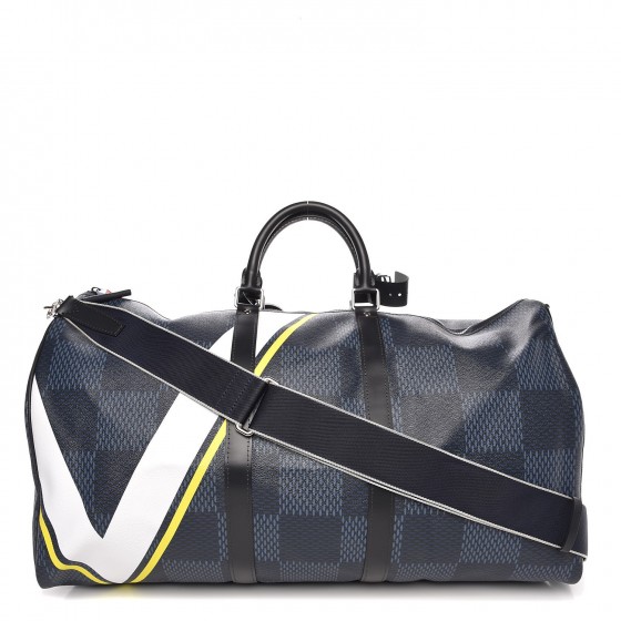 louis vuitton damier cobalt keepall