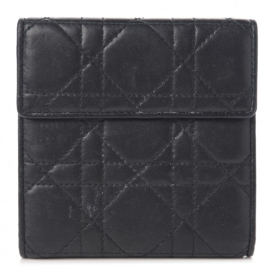 dior lambskin wallet