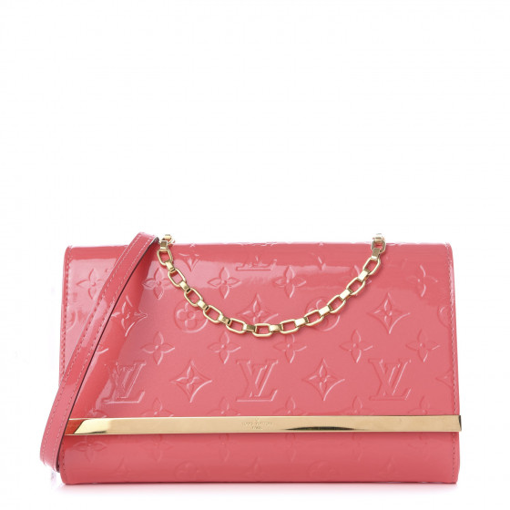 Louis Vuitton Vernis Ana Clutch Rose Litchi 588519 Fashionphile 8339