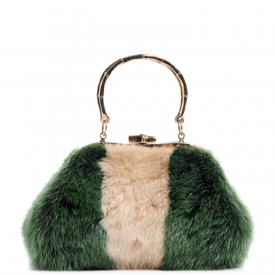 gucci fur bag