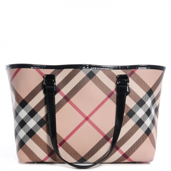 burberry supernova check tote