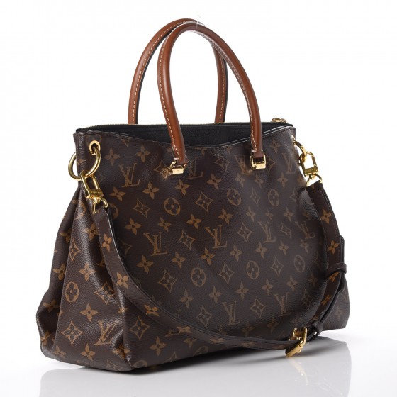 louis vuitton monogram pallas black