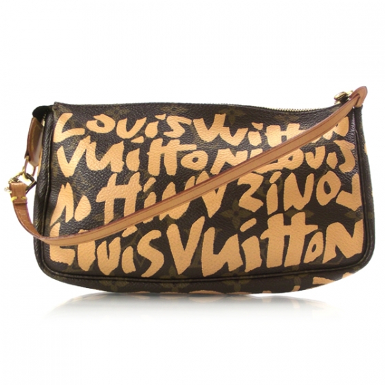 lv graffiti pochette