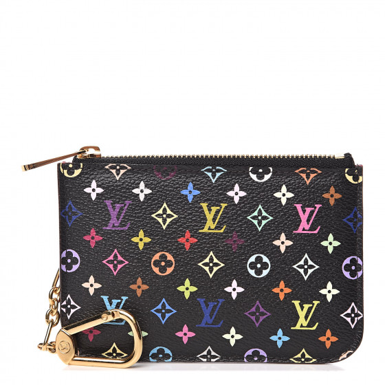 louis vuitton multicolor key pouch