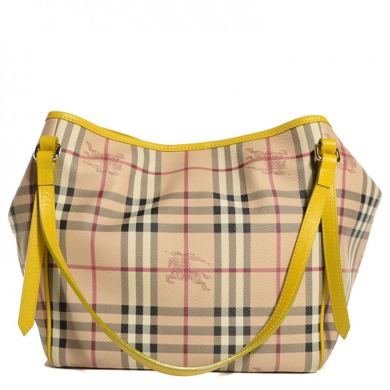 burberry tote bag yellow