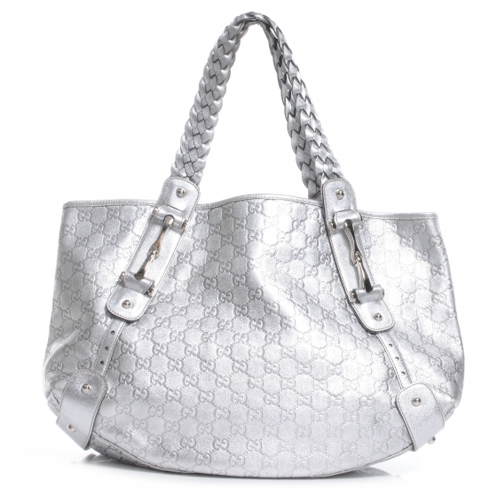 gucci silver handbag