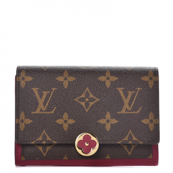 lv flore compact wallet