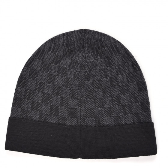 petit damier hat nm grey