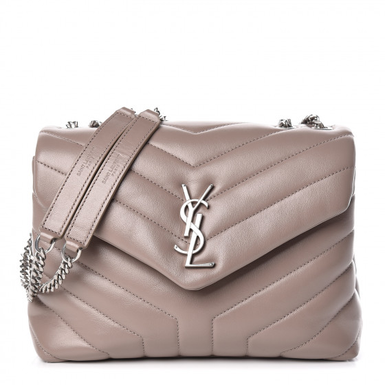 ysl small loulou taupe